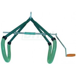 Zvedák skotu (např. po težším porodu)- pánevní zvedač, nastavitelný pomocí kliky, do 900kg