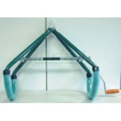 Zvedák skotu (např. po težším porodu)- pánevní zvedač, nastavitelný pomocí kliky, do 900kg