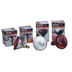 Infražárovka PHILIPS 100W, úsporná 30%, bílá