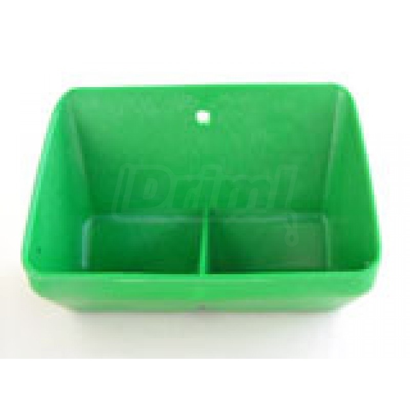 Samokrmítko plastové - pro příkrm selat na porodně 1 l, na stěnu