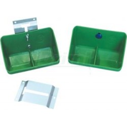 Samokrmítko plastové - pro příkrm selat na porodně 1 l, na stěnu