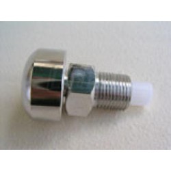 Kloboukový ventil 1/2 do mísových napáječek naší výroby - krátký, s šikmým otvorem