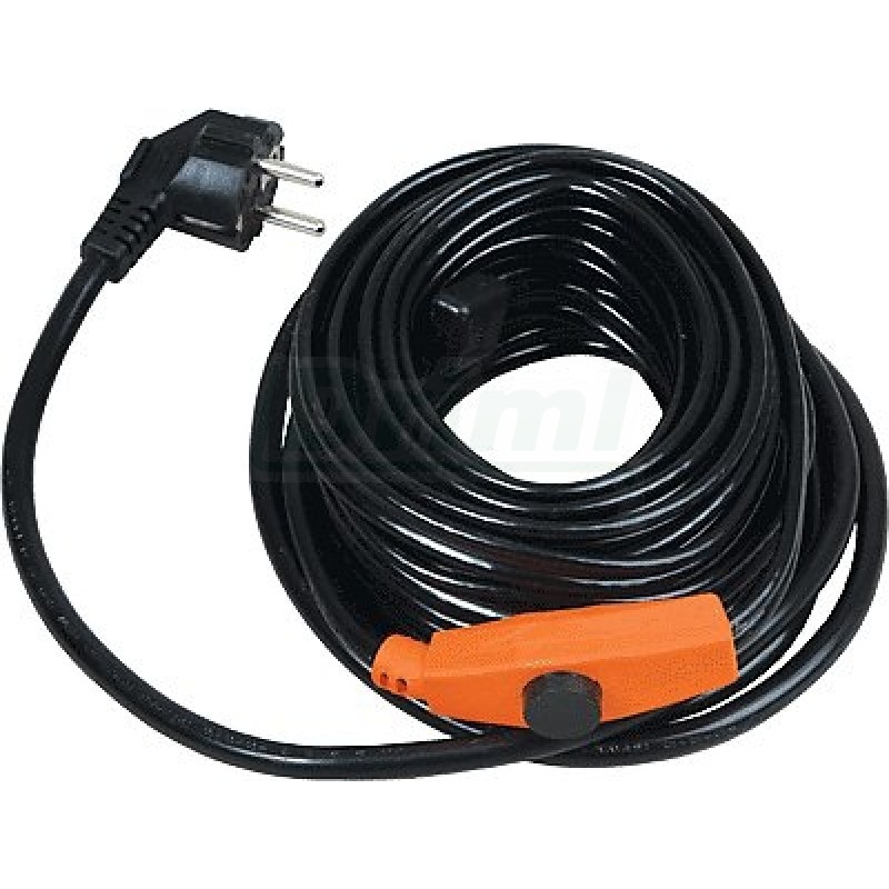Topný kabel s termostatem 3-13 °C, 230 V, 4m, 64W