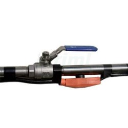 Topný kabel s termostatem 3-13 °C, 230 V, 4m, 64W