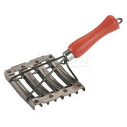 Hřbílko pro koně ADLUS 8 řad zubů