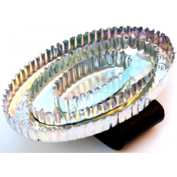 Hřbílko ADLUS oválné, reformní, s koženým páskem, zinkované