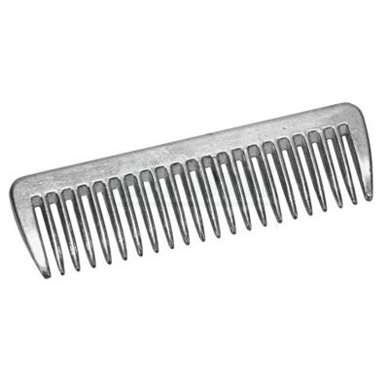 Hřeben hliníkový na hřívu bez držadla