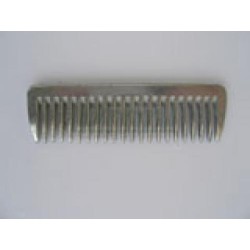 Hřeben hliníkový na hřívu bez držadla