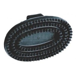 Hřbílko černé gumové oválné, s páskou na ruku, SPECIÁL, černá guma, kvalitnější provedení