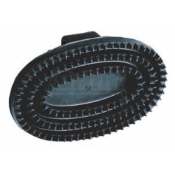 Hřbílko černé gumové oválné, s páskou na ruku, SPECIÁL, černá guma, kvalitnější provedení