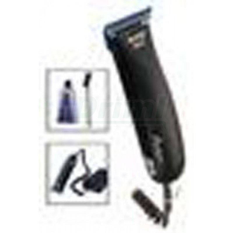 MOSER AVALON akku strojek pro koně, s externí baterií Ni MH 1,7A, šňůra 1,8m, s pouzdry na opasek, nabití 3h, práce 2,5h