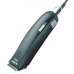 MOSER MAX 45 stříhací strojek  - 230V, 45W, 2 rychlosti, pro extrémní zátěž, každodenní použití, s nožem 3mm