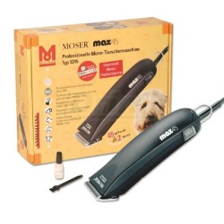 MOSER MAX 45 stříhací strojek  - 230V, 45W, 2 rychlosti, pro extrémní zátěž, každodenní použití, s nožem 3mm