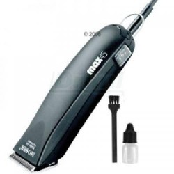 MOSER MAX 45 stříhací strojek  - 230V, 45W, 2 rychlosti, pro extrémní zátěž, každodenní použití, s nožem 3mm