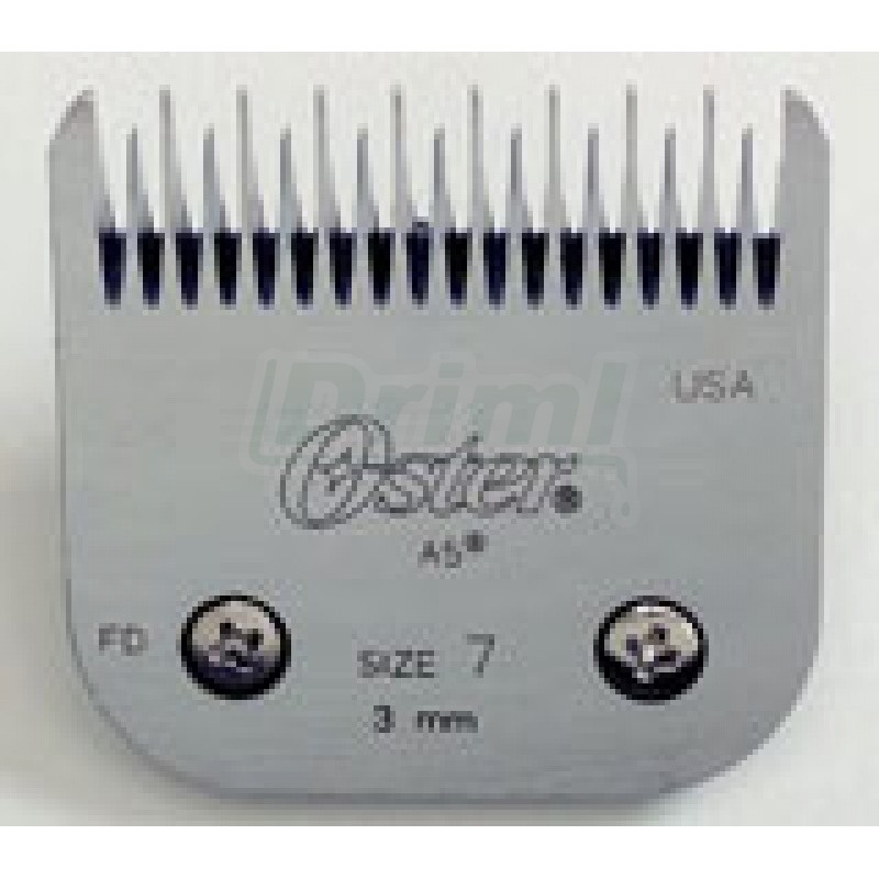 Stříhací hlava pro Oster Golden A5, velikost 7, délka zastřižení 3mm, angorská vlna