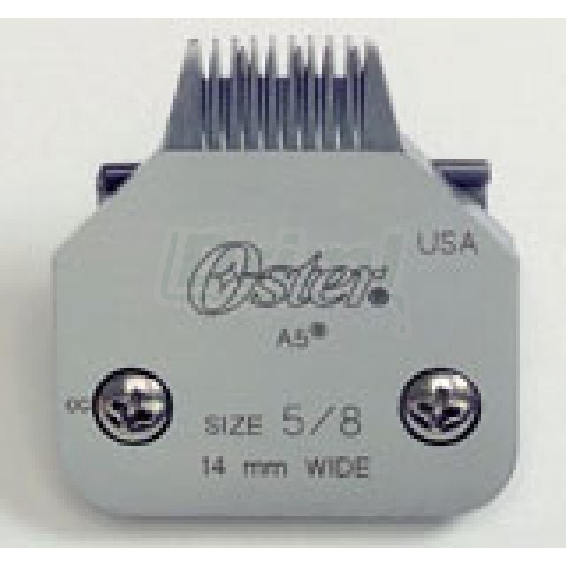 Stříhací hlava pro OSTER Golden A5, velikost 5/8, délka zastřižení 1mm, pudli, stříhání, ukončení