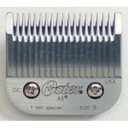 Stříhací hlava pro OSTER Golden A5, velikost 9, délka zastřižení 1mm, hustá srst, trimování