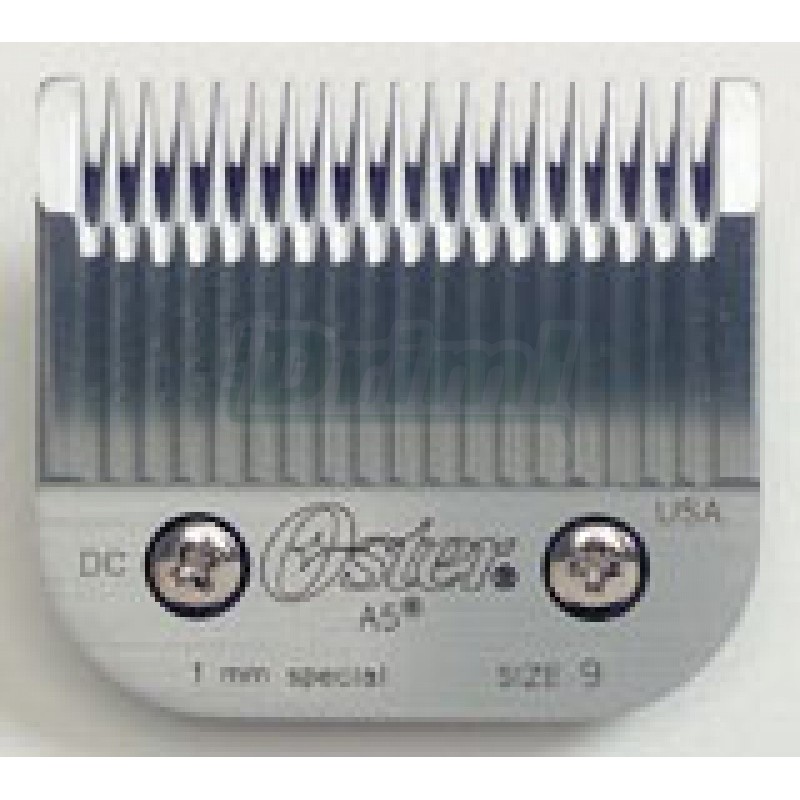 Stříhací hlava pro OSTER Golden A5, velikost 9, délka zastřižení 1mm, hustá srst, trimování