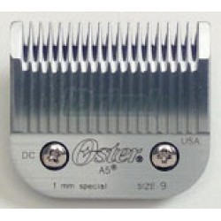 Stříhací hlava pro OSTER Golden A5, velikost 9, délka zastřižení 1mm, hustá srst, trimování