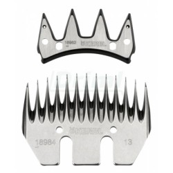 Sada nožů - horní 4 z + spodní 13 z  KERBL  pro CONSTANTA nože pro normální střiž