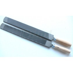 Podkovářská rašple se stopkou, SUPER KVALITA délka 350 mm, tloušťka 5,5 mm,šířka 45mm