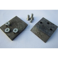 Břity náhradní k 81 641, 81 642 pár, nevybroušené