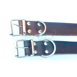 Obojek kožený , délka 65 cm, šířka 4 cm