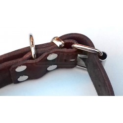 Obojek kožený , délka 65 cm, šířka 4 cm