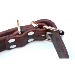 Obojek kožený , délka 65 cm, šířka 4 cm