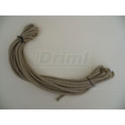 Vazák Ř 11mm lněno konopný 8 m se zapleteným okem