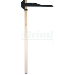 Kohoutková míra hliníková pro určování kohoutkové výšky koní a dobytka