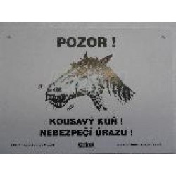 Pozor ! Kousavý kůň