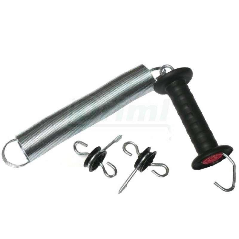 Branka do ohrady s pružinou d 50mm cca 5 m a 2 ks izolátorů s vrutem