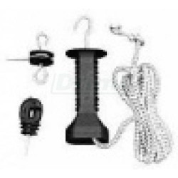 Vchod do ohrady s gumou, až 6 metrů E-line (gumicuk s vodičem)