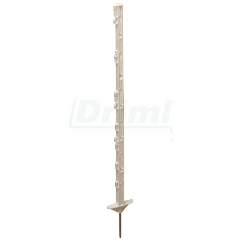 Tyč plast. 2 nášlapy, 87 cm nad zemí,  7 úchytů