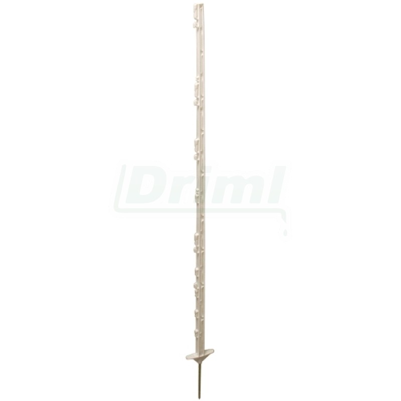 Tyč  plast.  2  nášlapy, 140 cm nad zemí, 11 úchytů