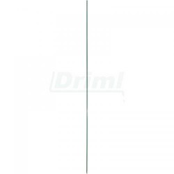 Ohr. tyč sklolaminátová 120 cm s kovovou špičkou zelená