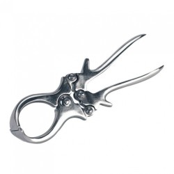 Kastrační kleště pro berany, nekrvavá cesta s tupými lištami