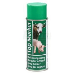 EURO TOP MARKER - 500 ml, zelený, pro skot, kozy, prasata - značkovací sprej