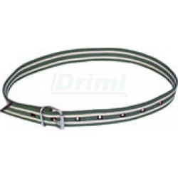 Krční řemen- popruh nylonový tkaný, 120cm s páskovou sponou