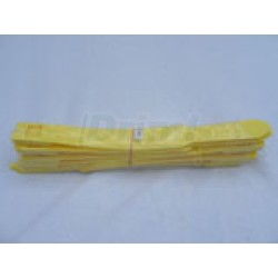 Páska na nohu plast standard se zámkem, 35cm, žlutá, červená, modrá, zelená, balení 10ks