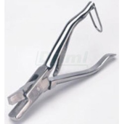 Vrubovací kleště k značení prasat, kapesní,  nerez -  trojlístek