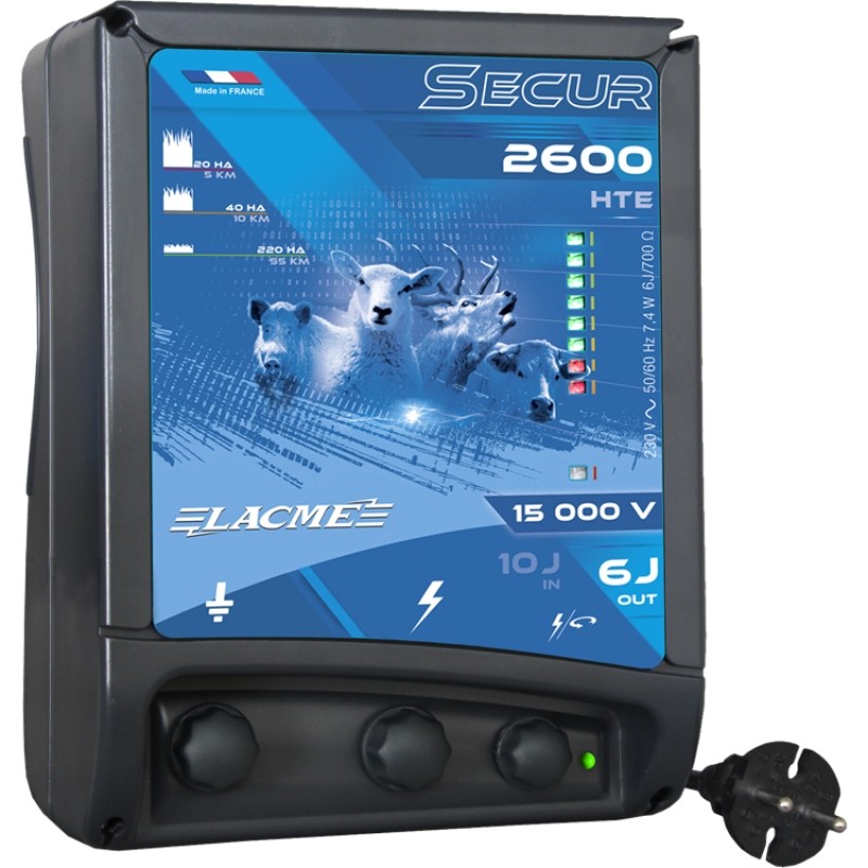 SECUR 2600, 6 J, LACMÉ- pro ovce, dobytek, kozy, proti divoké zvěři