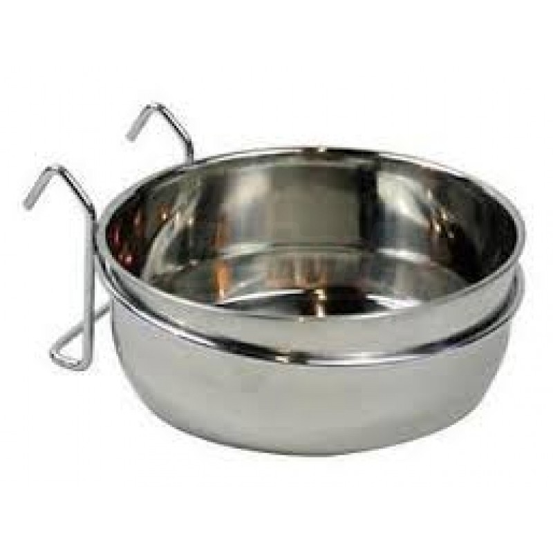 Nerez miska 150 ml, držák s háčky na uchycení