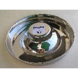 Nerezová miska s vyvýšeným středem pro štěňata průměr 38 cm