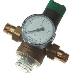 Redukční ventil s tlakoměrem 3/4 (od 1,5 do 4 MPa)