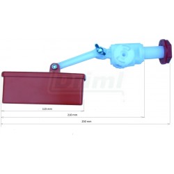 Plovák z plastu tlakový, 1/2 pro napaječku 40301