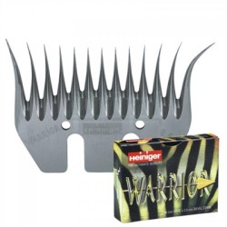 HEINIGER WARRIOR, 13 zubů, 96 mm, nejširší nůž pro střiž kříženců s volnou nohou