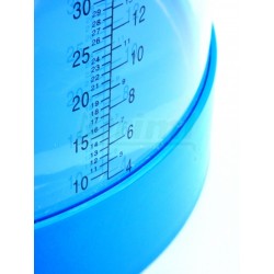 Konev na dojení s úchytem, plastová, objem 32 l, průhledná,