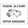 Pozor! Zlý kůň! Vstup zakázán